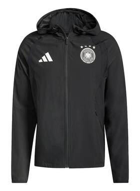 Adidas阿迪达斯男装2026春季新款DFB TT FZ WB梭织休闲夹克JZ9326