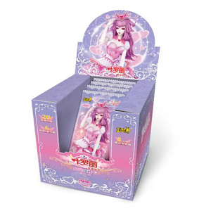 叶罗丽卡片晶钻包第十五弹15弹一整盒透明卡收集册卡牌全套5元包