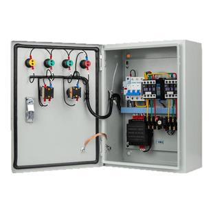 一用一备水泵控制箱轮泵手自动一控二380V浮球压力表电接点配电箱