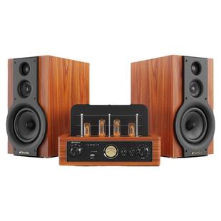 山水S980电子管发烧胆机专业组合大音响HIFI书架2.0套装蓝牙音箱