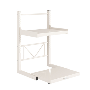 Madors厨房微波炉置物架家用多层放电饭煲抽拉台面多功能收纳架子