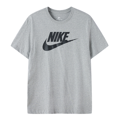 茵特|NIKE耐克灰色短袖男装2026夏季新款运动服透气T恤休闲半袖A