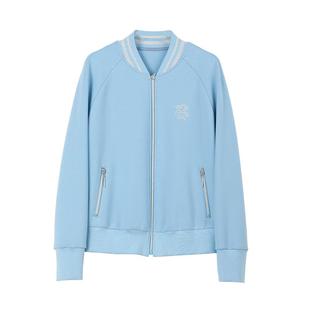 Yifini/易菲美式复古短款棒球服外套女春秋新款飞行夹克上衣