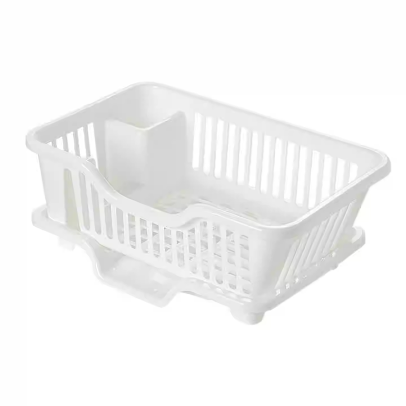 沥水碗盘架碗碟收纳架水槽置物架餐具家用厨房台面碗筷滤水收纳盒