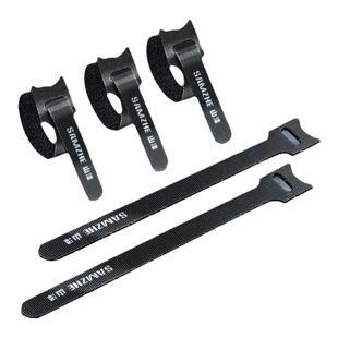 山泽魔术贴扎带理线器 11*150mm 猫眼束线 任意延长 50条 MST-17