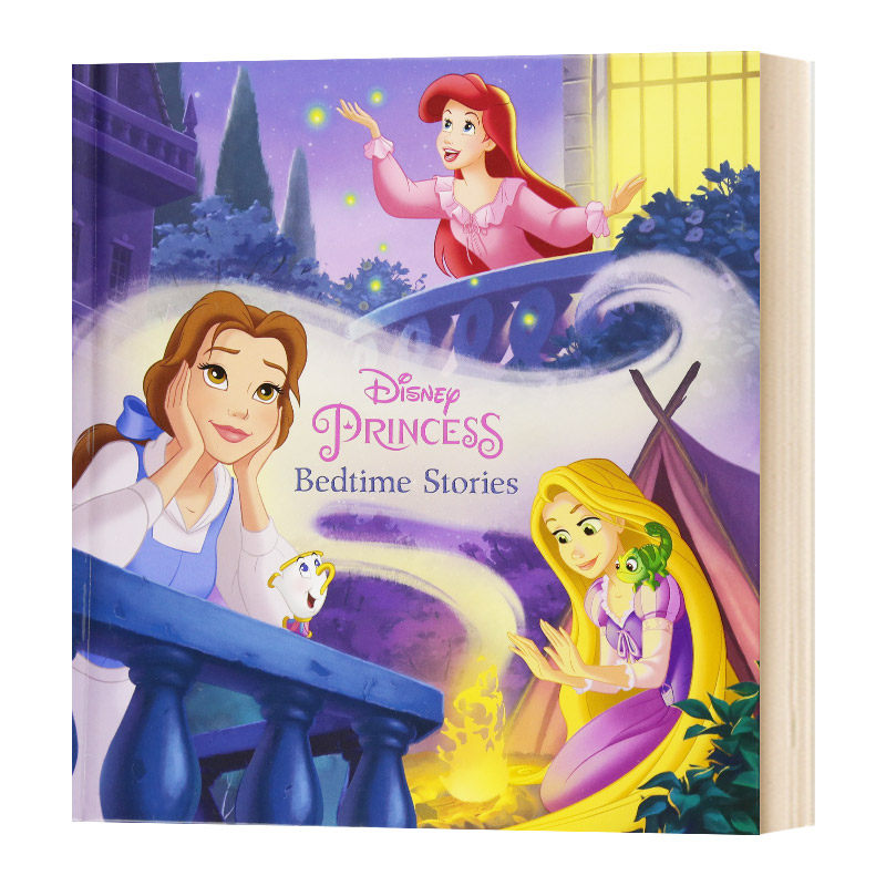 迪斯尼公主睡前故事 18个故事合集 Princess Bedtime Stories 2nd Edition 英文原版睡前晚安读物童话故事 英文版进口绘本书籍