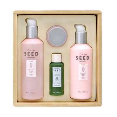 韩国奇雅籽补水保湿清爽水乳套盒