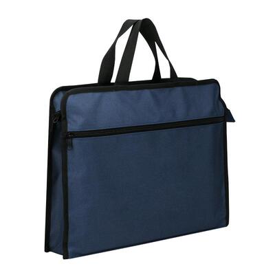 得力帆布试卷商务补习袋公文包