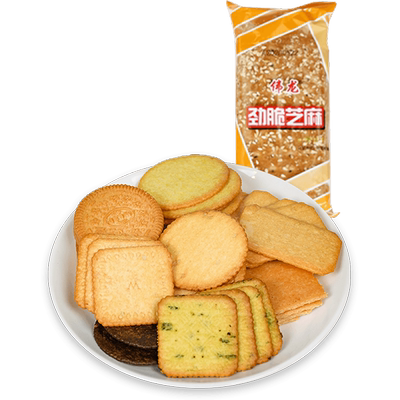 伟龙香葱鸡片饼干多口味整箱批发