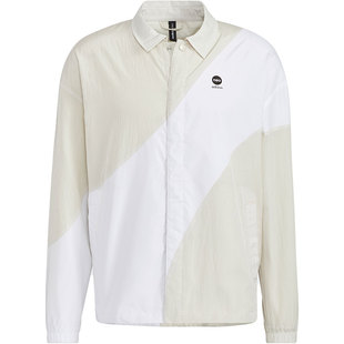 Adidas/阿迪达斯春季新款Neo男子梭织夹克卫衣HM7413