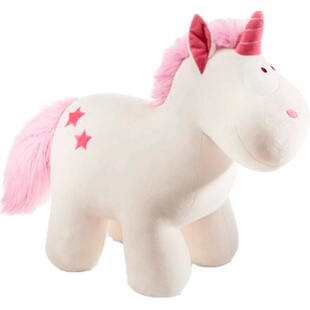 德国NICI独角兽坐骑公仔娃娃毛绒玩具木马安抚玩偶女孩生日礼物