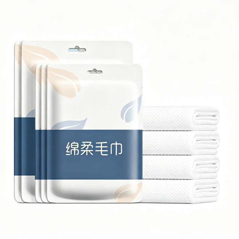 旅行便携一次性浴巾加厚加大纯棉