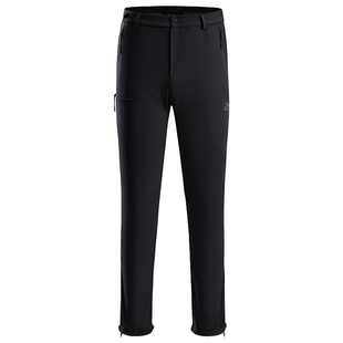 【风盾P24】伯希和软壳裤专业徒步登山裤加绒防风运动长裤子男款