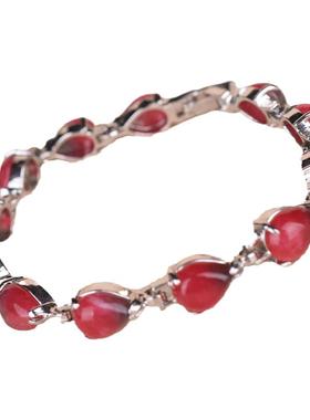 珠宝手链手串桃花玉心型女款