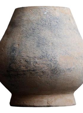 纯手工复古陶器陶罐日常送礼古玩收藏艺术品影视道具博古架装饰物