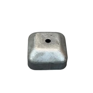 堆垛脚碗堆垛脚方管底脚盖帽封头周转箱铁箱底脚碗堆垛架脚碗脚杯