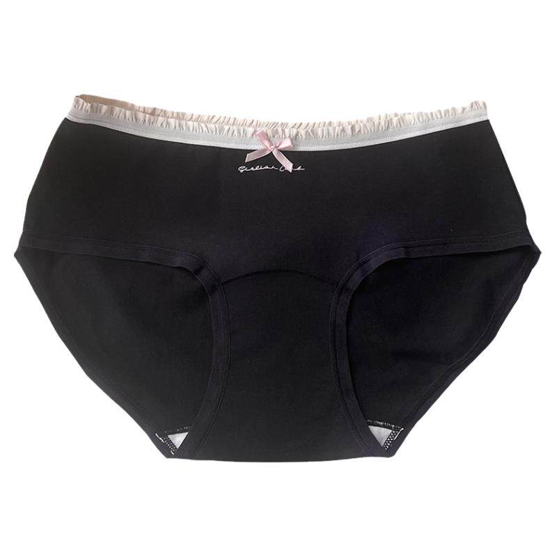 波子汽水~内裤女生纯棉裆a类棉加长裆甜美日系少女纯色新品