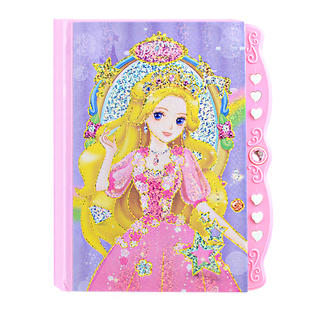 密码本小学生日记本女生秘密儿童可爱女孩本子公主带密码锁笔记本