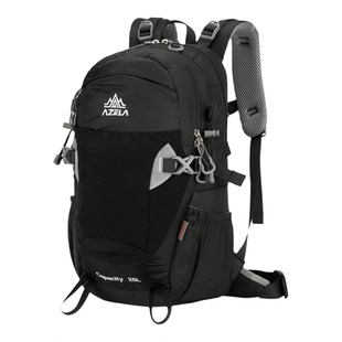 阿泽拉户外登山包男女双肩包运动包大容量防水休闲旅游背包