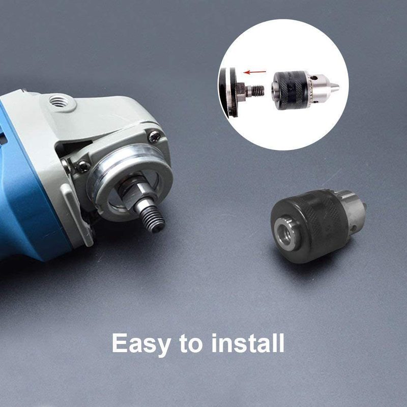 角磨机变电钻转换头夹头磨光机改装手电钻多功能砂轮切割工具配件