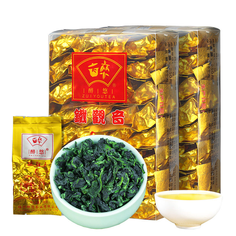 浓香型铁观音茶叶正品2023新茶福建安溪1725铁观音一级秋茶一斤