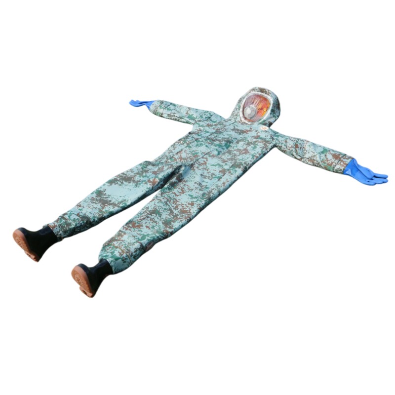 蜂下花 中厚尼龙丛林迷彩防蜂服马蜂服防蜂衣 爬树用拉链鞋子手套