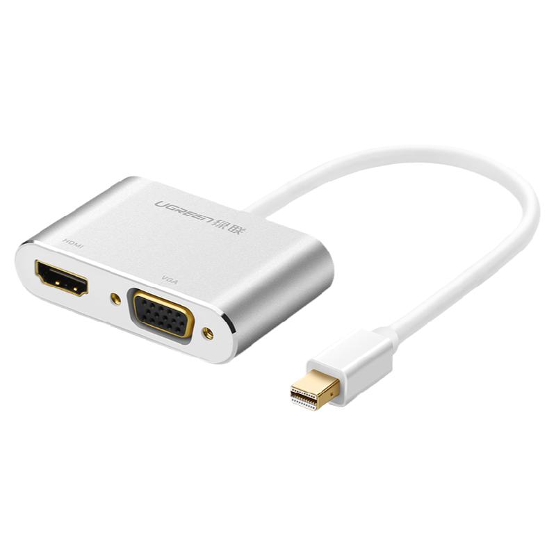 绿联minidp转hdmi/vga视频转换器