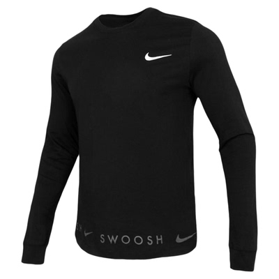 耐克长袖t恤加厚套头衫