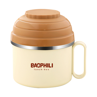 餐盒打饭饭盒上班族食堂自带碗304不锈钢保温饭缸学生快餐杯饭碗