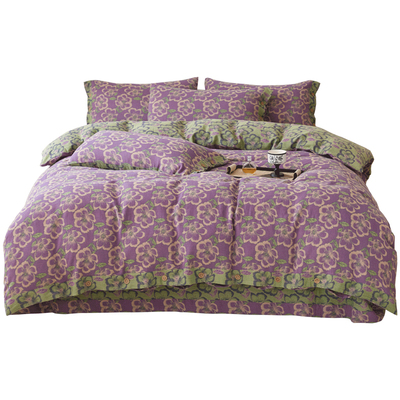 全棉纯棉A类母婴双层纱布被套