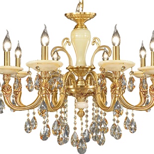 枝形水晶吊灯安装服务 云石吊灯安装拆旧 匠多多灯具安装服务同城