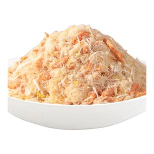 蛋黄磷虾鸡肉松猫咪零食拌粮宠物生骨肉幼猫营养美毛挑食克星狗狗