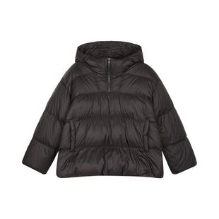 蓬马大童羽绒服连帽尼龙纯色套头秋冬装男女儿童pomme de terre