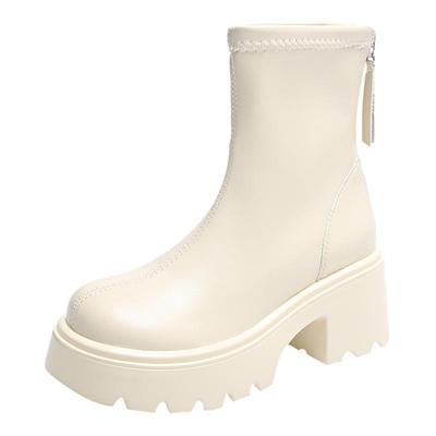 33-34小码短靴真皮马丁靴