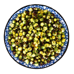 白梅花中药材小药仙正品绿萼梅干花苞白梅花粉绿梅花另售玫瑰花茶