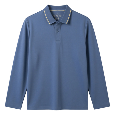 恒源祥男士polo衫翻领商务打底衫