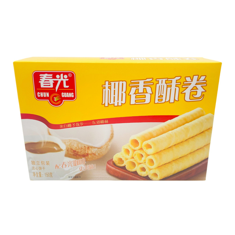 春光椰香酥卷海南特产休闲零食