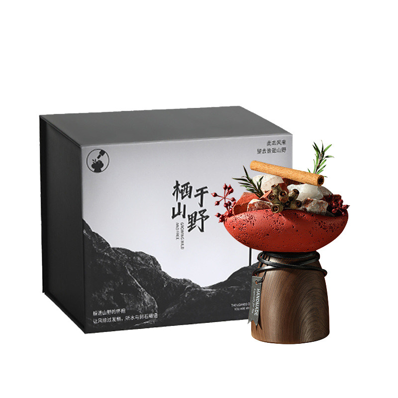 无火香薰礼盒扩香石高级感摆件