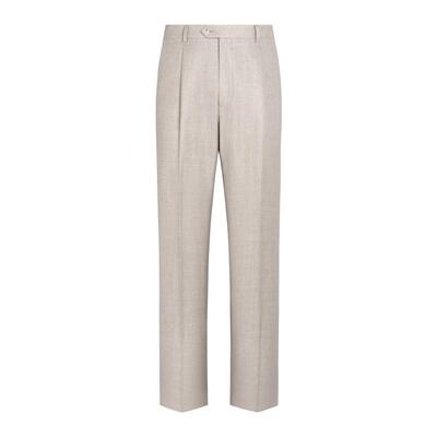 Suitsupply浅灰褐色直筒长裤