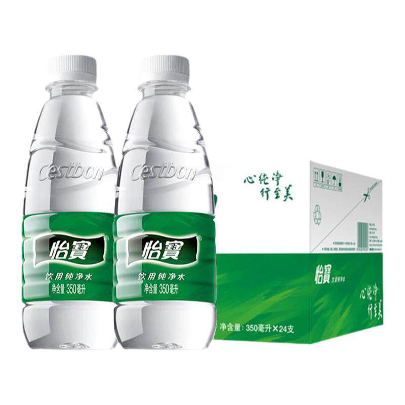 怡宝纯净水350ml24瓶新鲜日期
