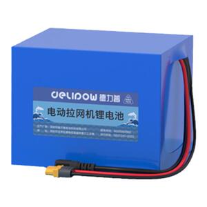 电动拉网机锂电池12v24伏大容量