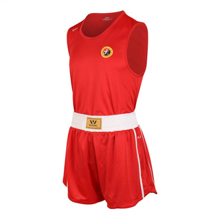 九日山成人儿童散打服拳击服套装搏击泰拳短裤男女款比赛训练服