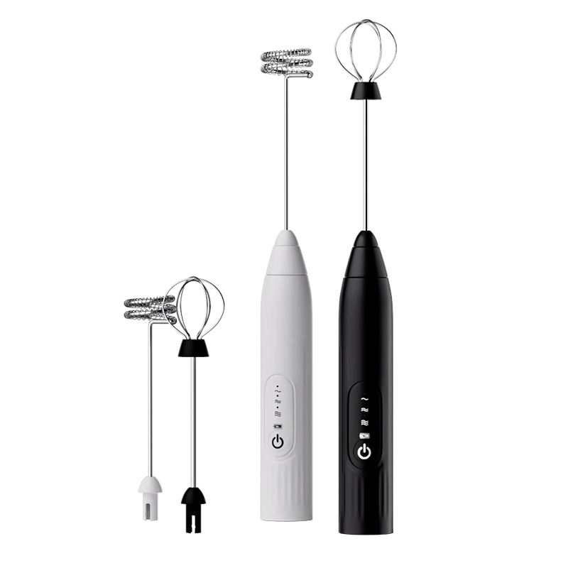 京适电动奶泡器手持家用充电咖啡打奶器打蛋牛奶搅拌器奶盖奶泡机