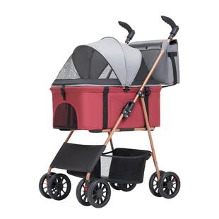 Nakebella宠物推车狗狗猫咪轻便折叠中小型犬户外出猫包手推遛狗