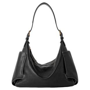 【新年礼物】VH女包行漫hobo包中号轻奢头层植鞣牛皮大容量单肩包