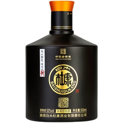 白水杜康整箱浓香型纯粮食酒