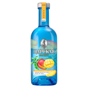 【原瓶进口】俄罗斯沙皇果味伏特加洋酒 沙皇芒果味伏特加 500mL