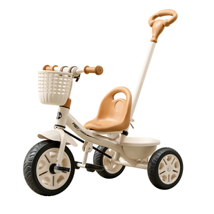 米赛特儿童三轮车脚踏车1到3到6岁小孩车子宝宝童车手推车自行车