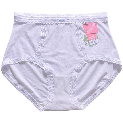 彩田女三角裤轻薄透气镂空大码