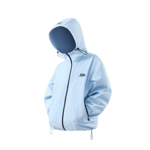 B.VEERA倍福来男女防风防水连帽夹克26春秋户外轻薄外套山系徒步